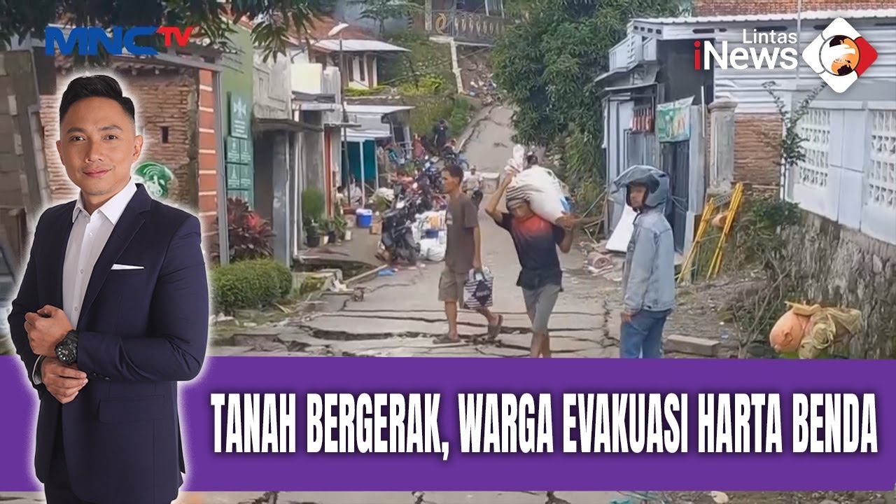 Tanah Bergerak Rusak Rumah, Warga Evakuasi Harta Benda | LIS (10/02)