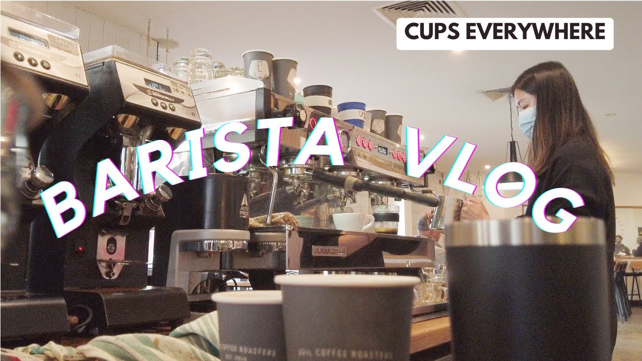 Rush Time, Working Alone, Busy Cafe | Barista Vlog Melbourne Barista #cafevlog