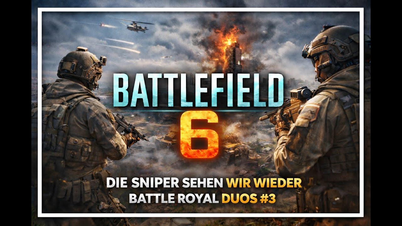 [Battlefield 6] Die Sniper sehen wir in der Endzone wieder! BR DUOS