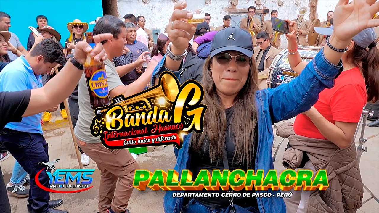BANDA “G” MIX FLOR PILIÑA 🔥Pallanchacra 2025 – Fiesta que se siente