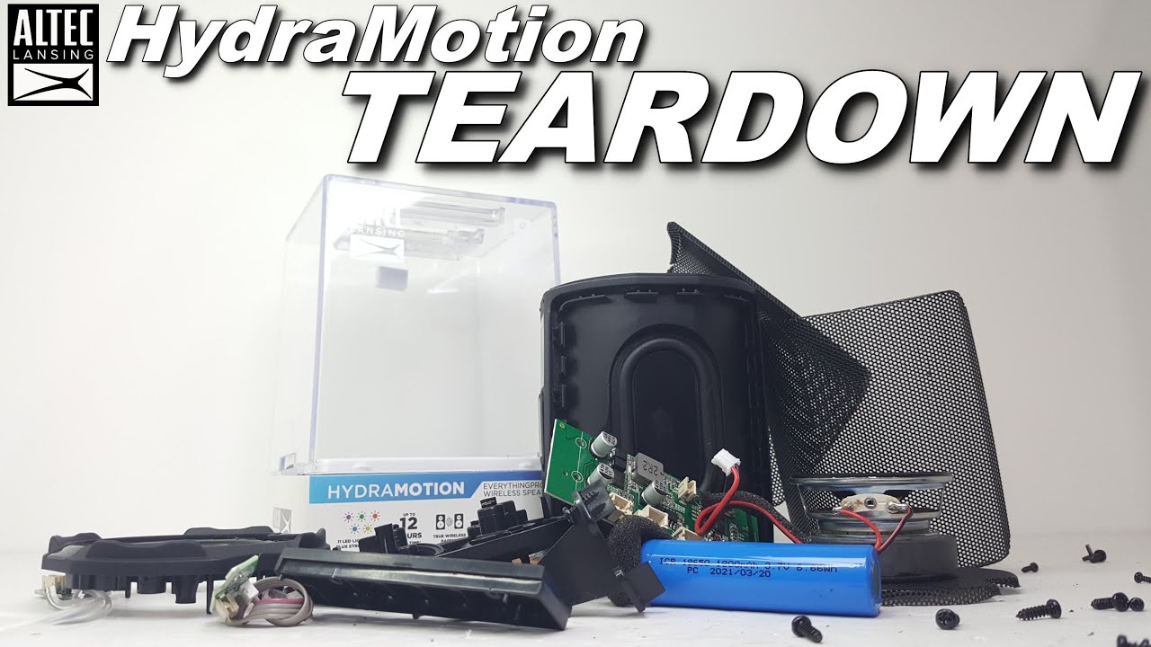 ALTEC LANSING HYDRAMOTION [COMPLETE TEARDOWN]