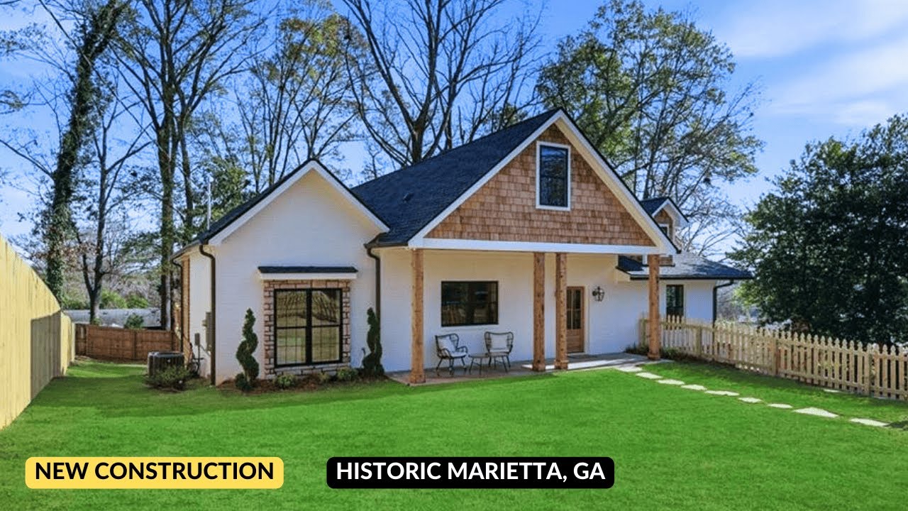 WELCOME HOME to 542 Sugar Hill NW | $999,900 | New Construction in Historic Marietta