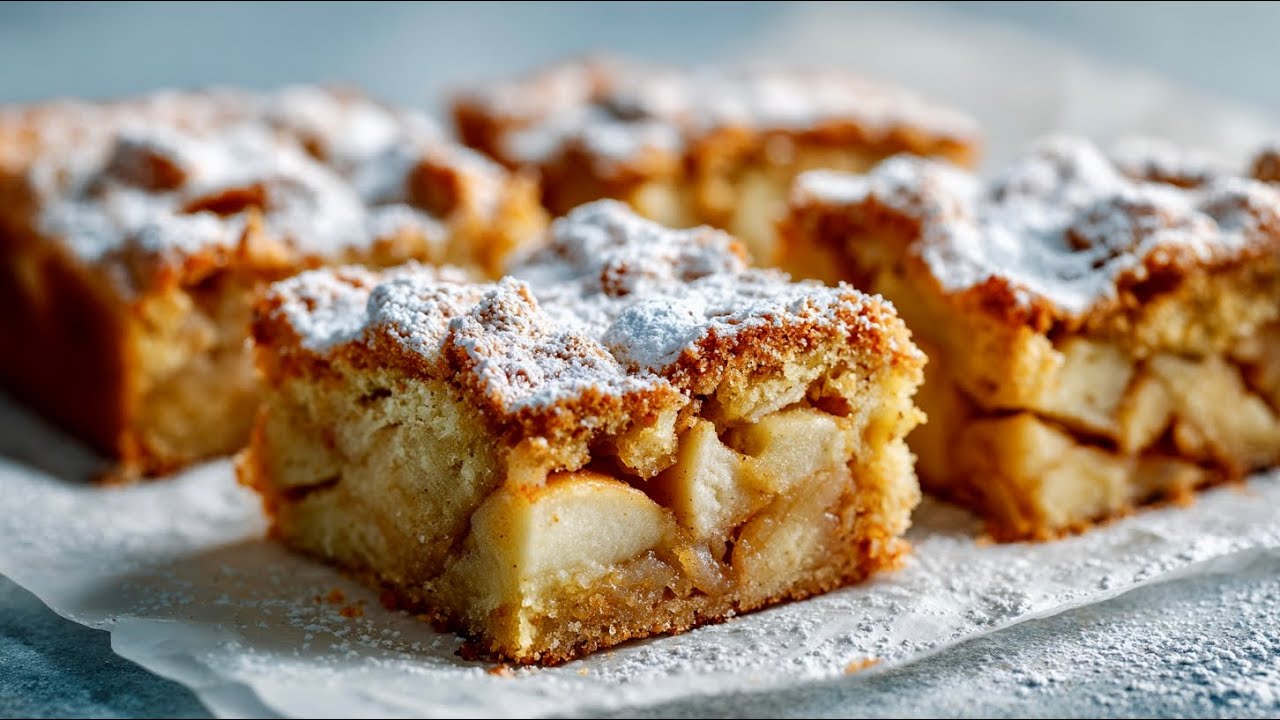 Всего полстакана овсянки и 2 яблока 🍎 Без сахара, без муки, без жира.