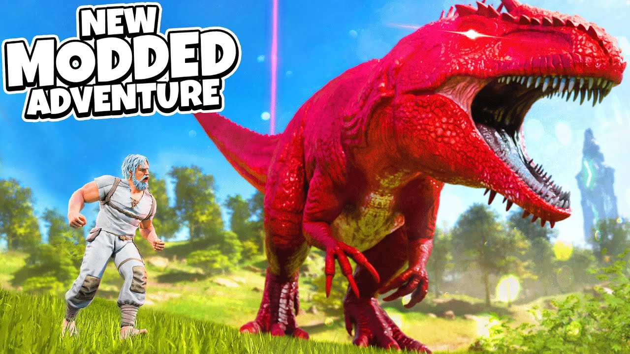Welcome to BRAND NEW MODDED ARK! HARDCORE ARK is BACK! | MEGA ARK Modded Episode #1