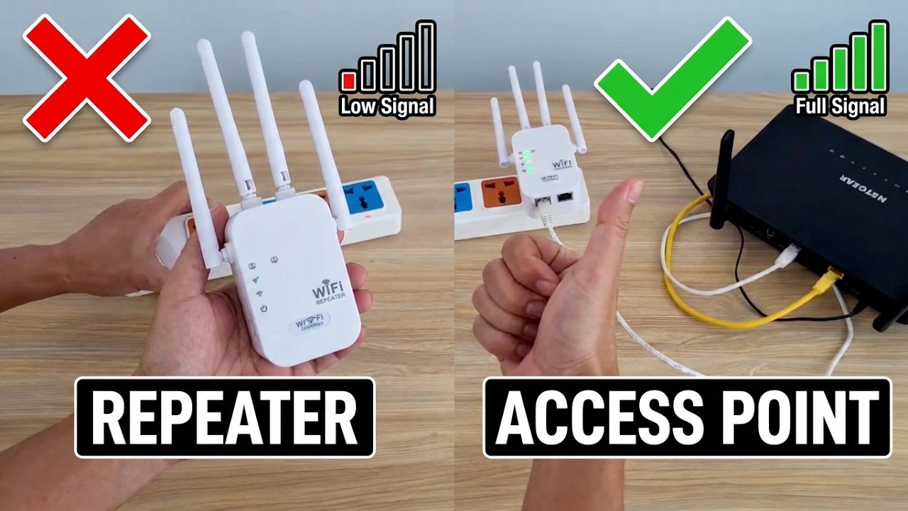 как использовать репитер Wi-Fi в качестве точки доступа