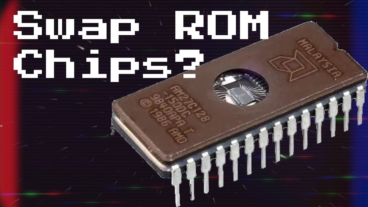How to replace a ROM chip on an arcade PCB