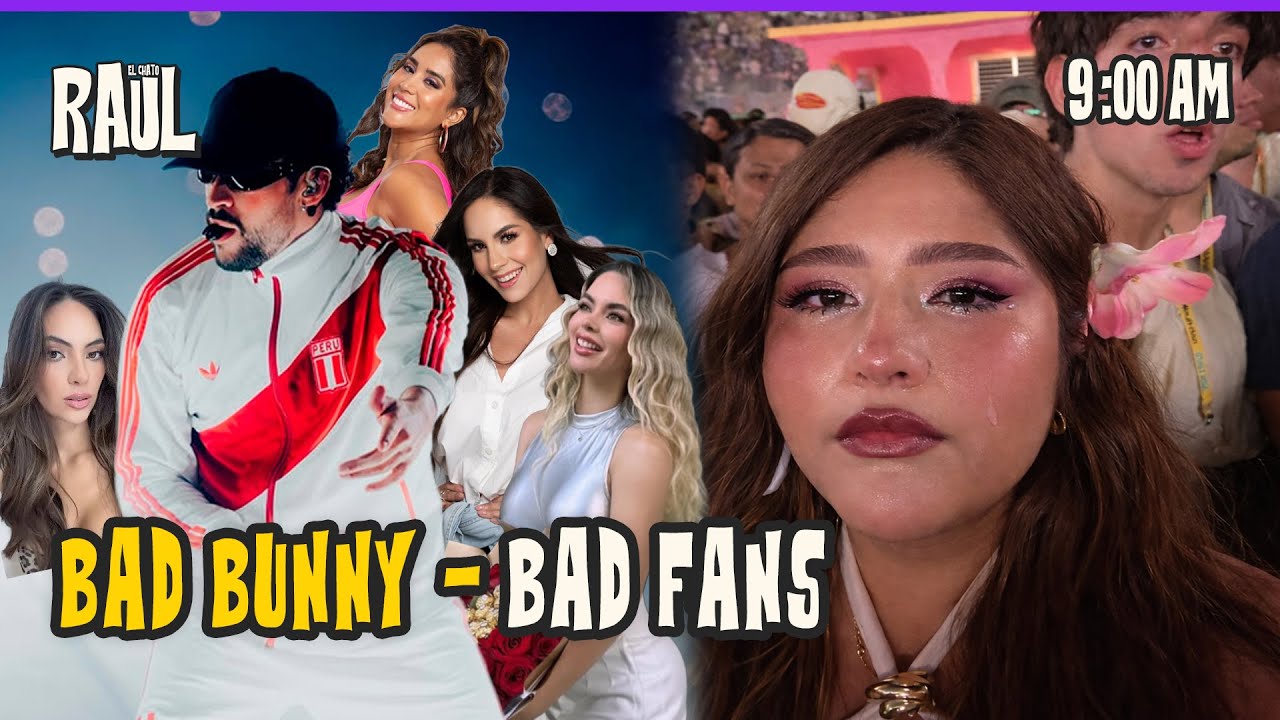 ✂️ ANGIE KITTY - Agresión en concierto de BAD BUNNY😱 😱🔥| #elchatoraul