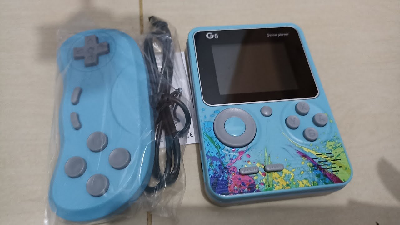 Unboxing Gameboy G5 retro classic game 500 in 1