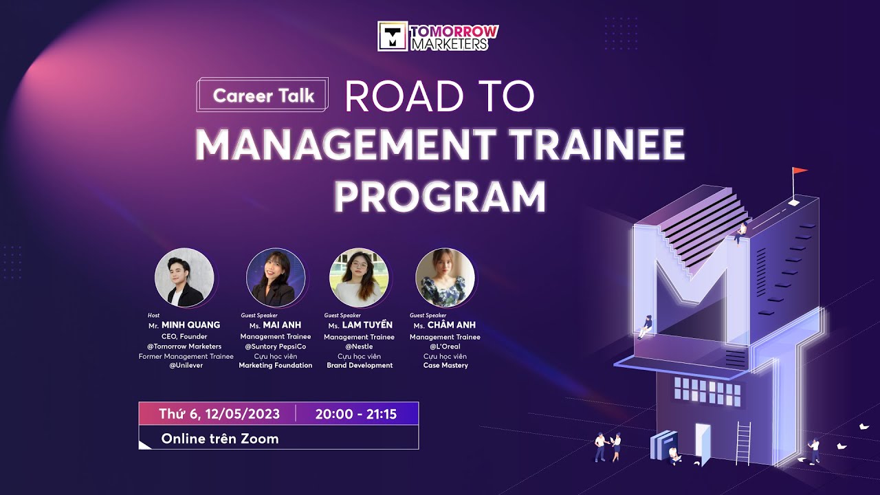 Webinar “Career Talk: Road to Management Trainee Program” | Tomorrow Marketers