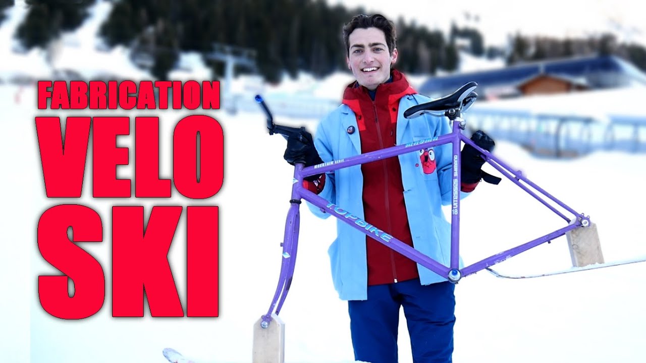 Comment FABRIQUER un SNOW-SCOOT (vélo ski) !! ⛷️