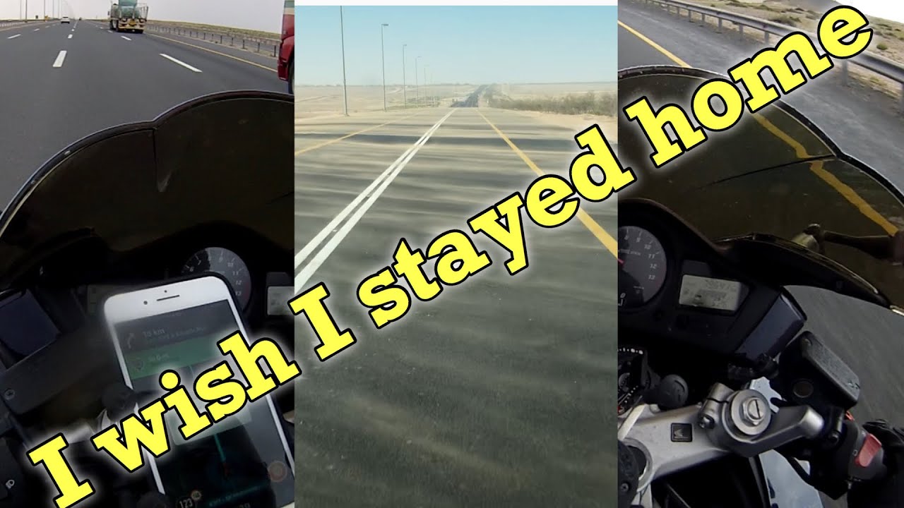 3 bad conditions when riding a motorcycle