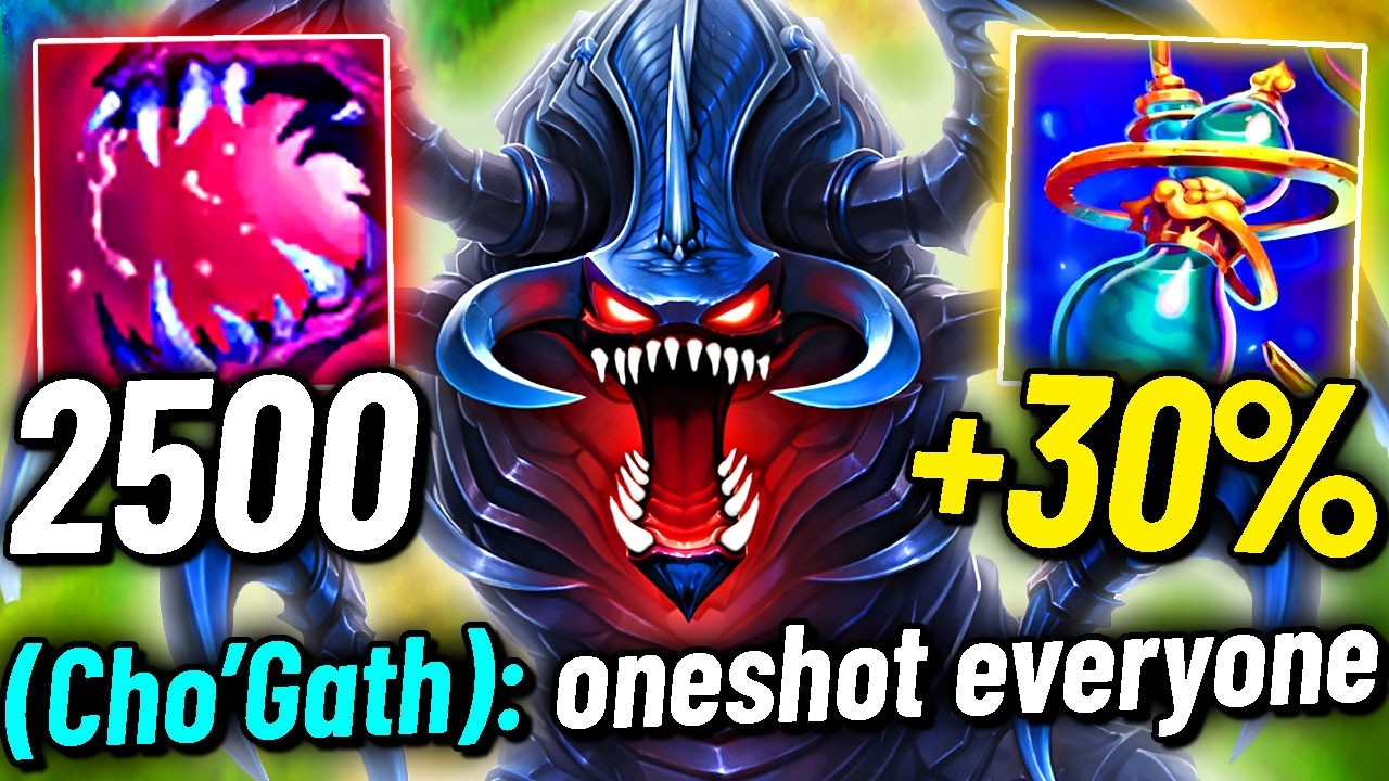 MOST BROKEN Cho’Gath BUILD EVER CREATED…