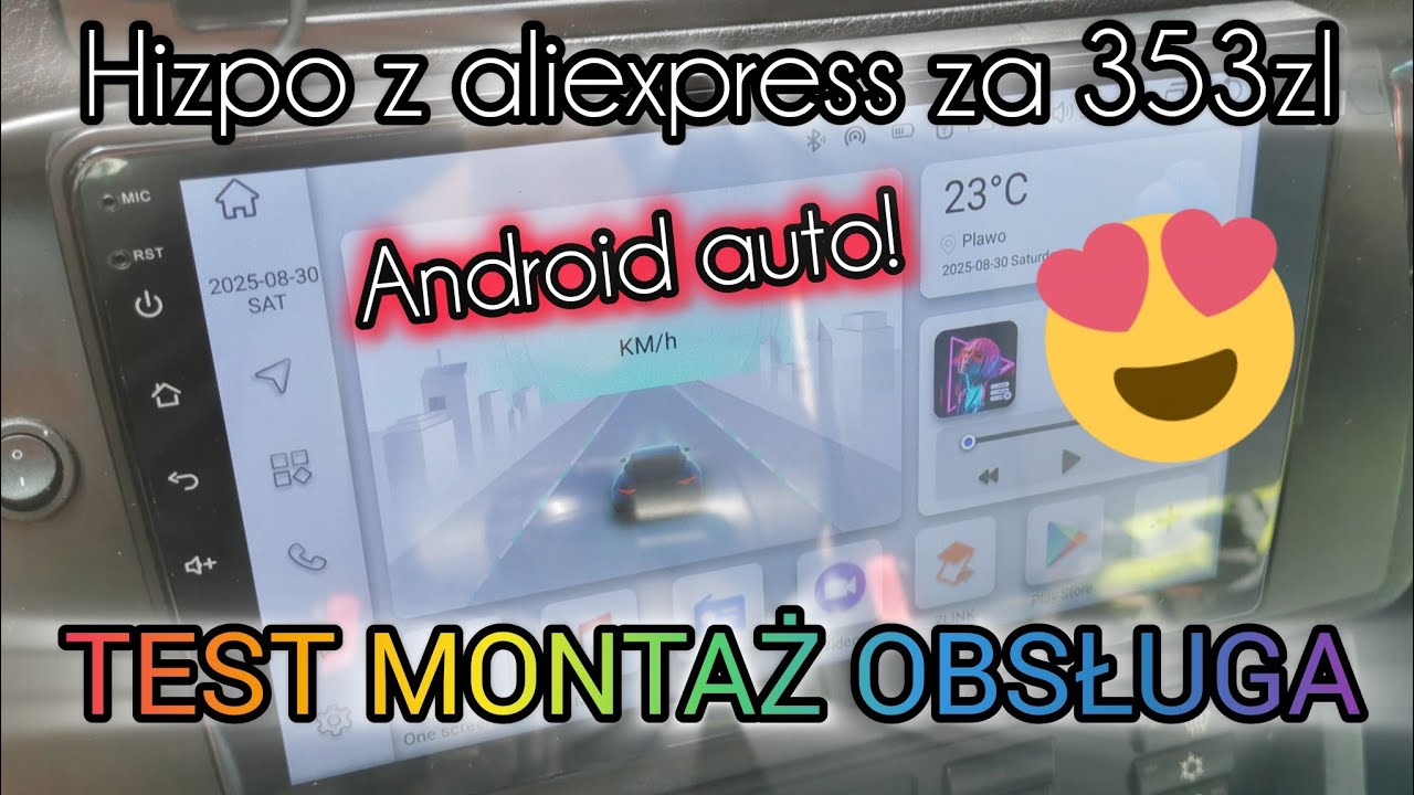 Wydrze Cię z but&oacute;w! Android auto za 353,- 246000pkt AnTuTu! Szybkie radio od Hizpo - plusy i minusy.