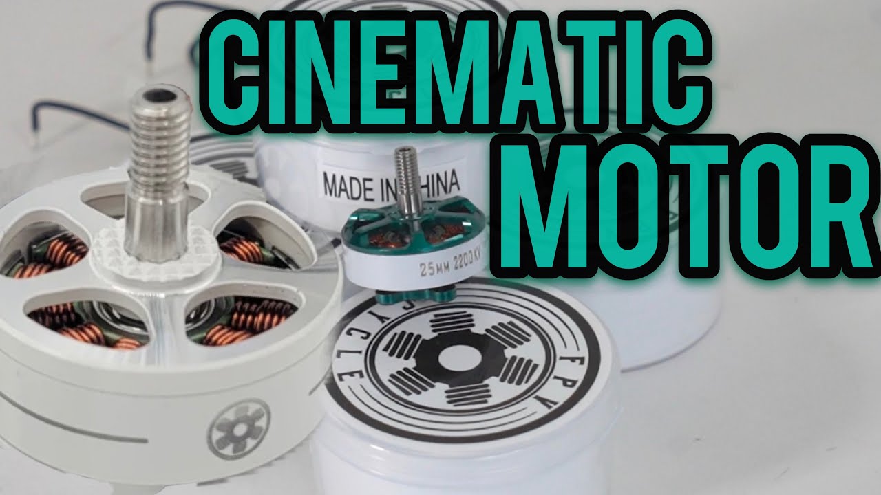 FPV Cycle Cinematic Drone Motor - Imperial - Secret to smooth cinematic tracking shots