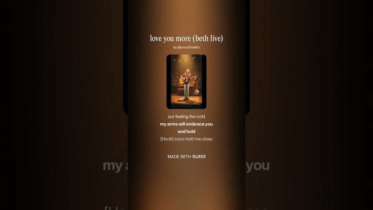 love you more (live female vocals version)COUNTRY SONG