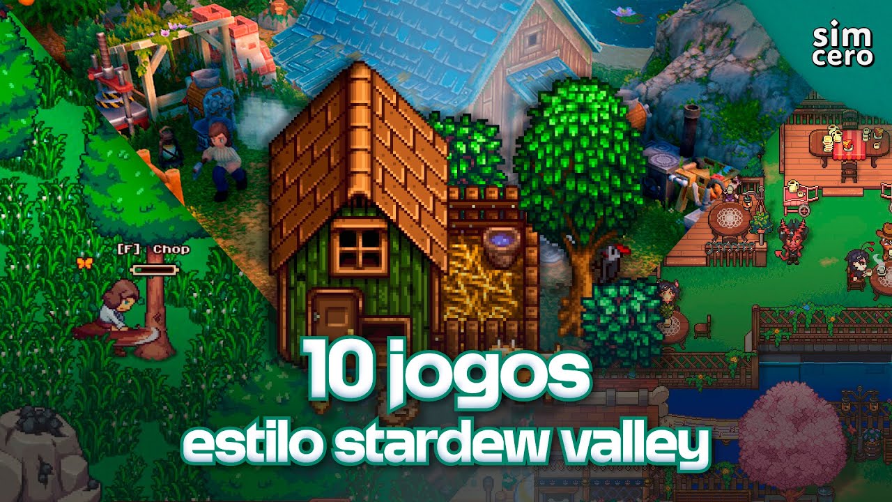 10 JOGOS PARECIDOS COM STARDEW VALLEY para você jogar!