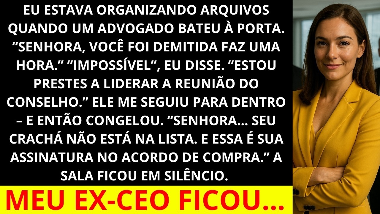 61 Eles Riram Quando Fui Demitida Antes da Reunião do Conselho… Mas Agora Eles Trabalham Pra Mim!