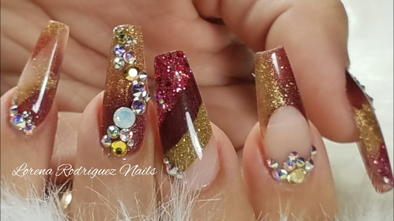 Uñas Acrilicas Recreación paso a paso Petición de Terecita Love.