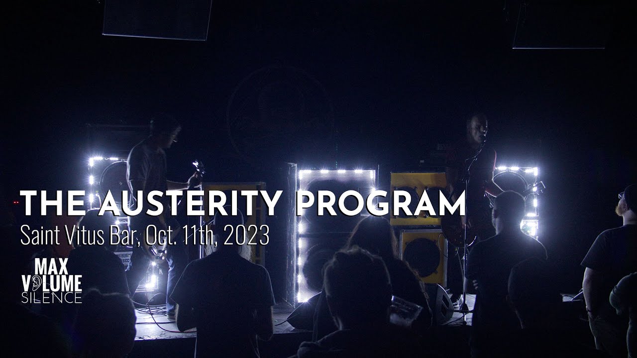 THE AUSTERITY PROGRAM live at Saint Vitus Bar, Oct. 11th, 2023 (FULL SET)