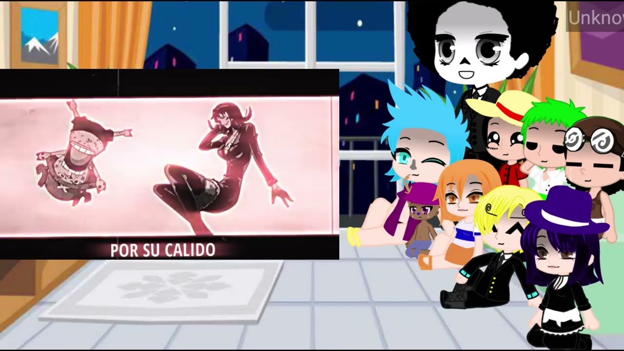 Mugiwaras/Pre timeskip Reaccionan a el song el barco del rey (Lean la descripción)