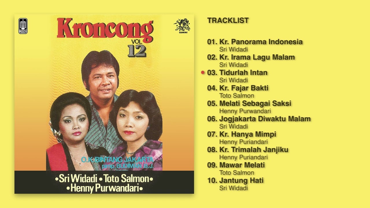 Various Artists - Album Kroncong Vol. 12 | Audio HQ