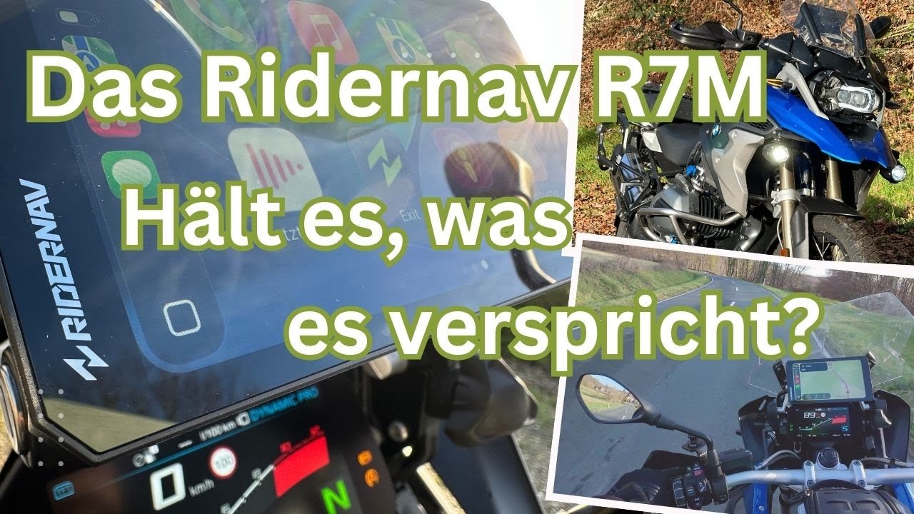 Das neue Ridernav R7M - Hält es, was es verspricht?