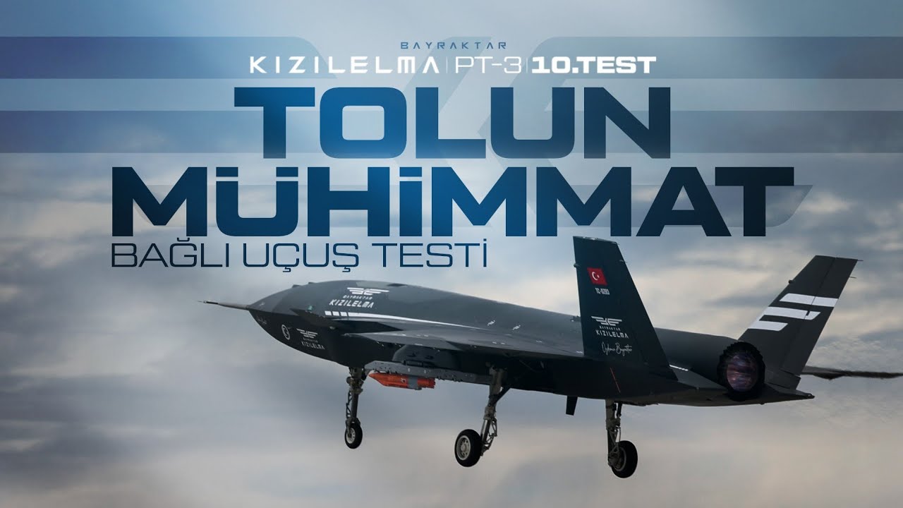 Bayraktar #KIZILELMA PT-3 | 10. Test U&ccedil;uşu