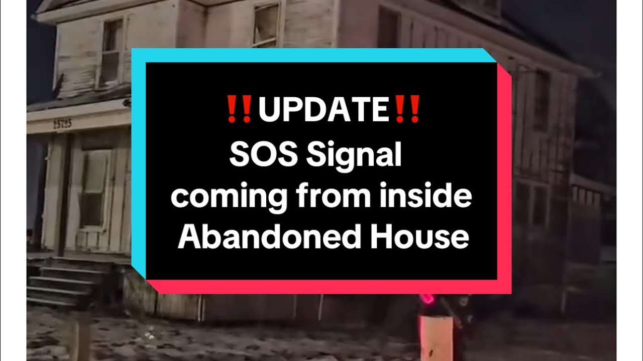 ‼️Abandoned House Signaling SOS  &ldquo;Help&rdquo; to Neighbors‼️ 