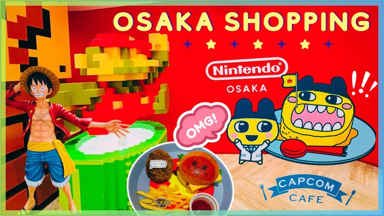 ☕️Tamagotchi Cafe ☕️ Nintendo Store Osaka & More~!
