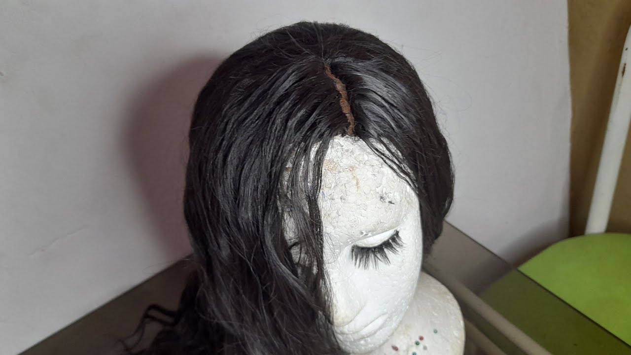Como fazer uma Top closure caseira |Como fazer uma peruca com repartição invisível