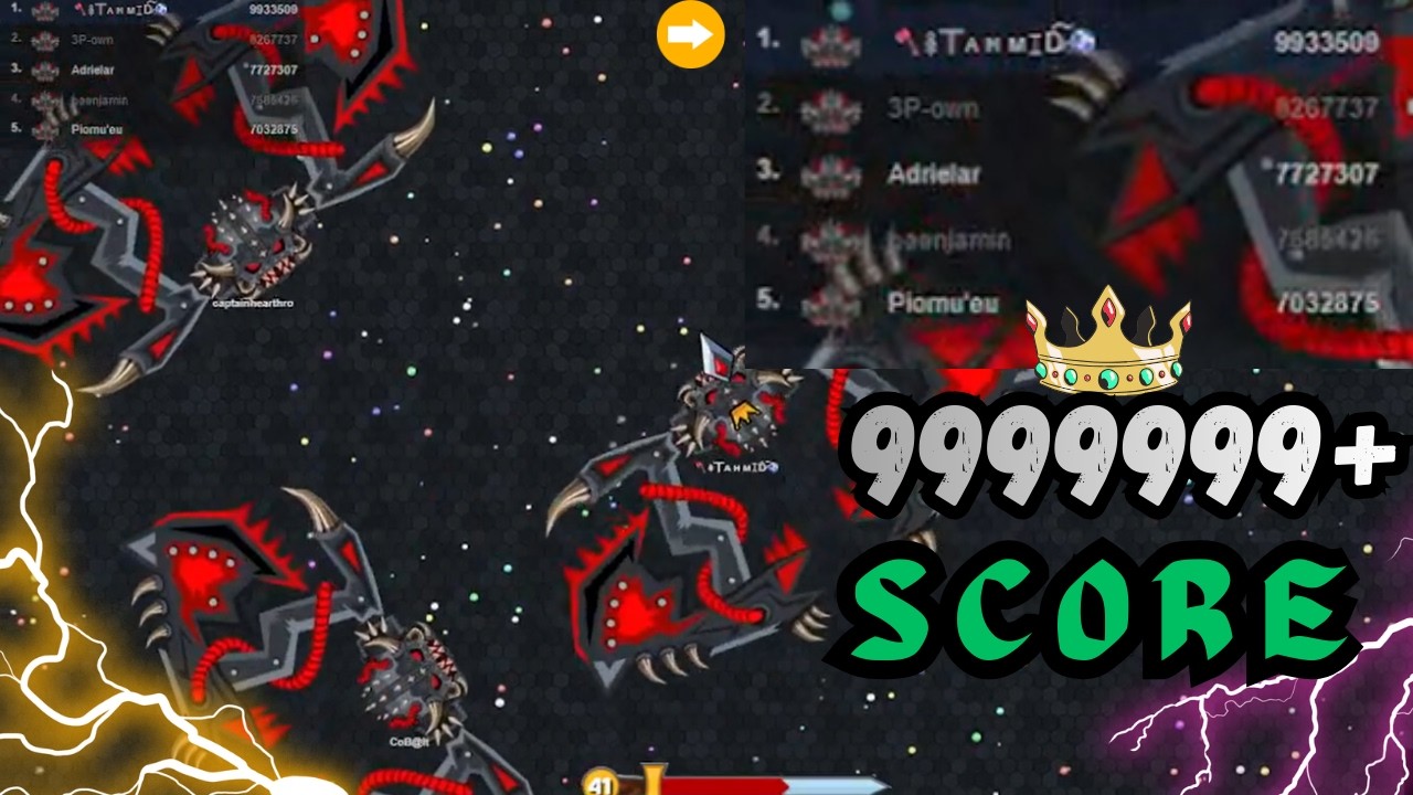 9999999+ SCORE 😶. EVOWARS.io GAME 🕹️ | TAHMID EVO GAMING