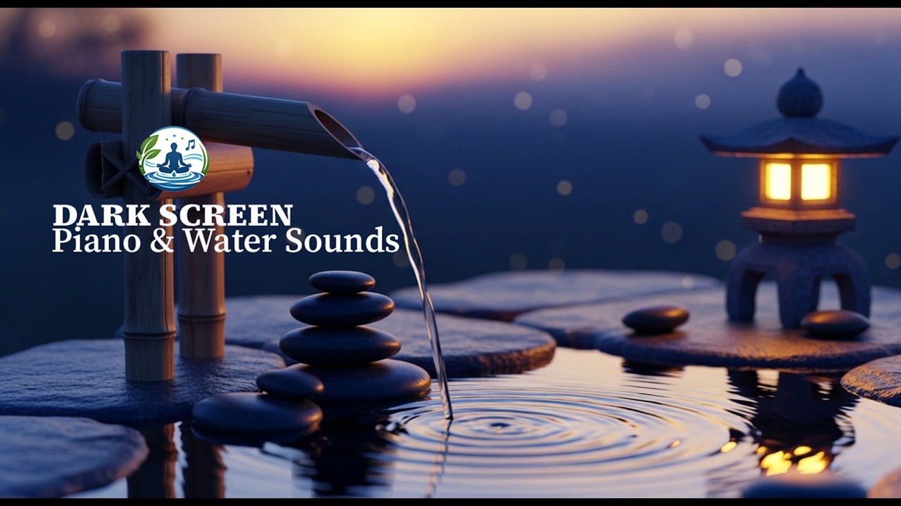Sound of Water and Relaxing Music 🌿 Peace of Mind, Healing, Stress Relief Fast