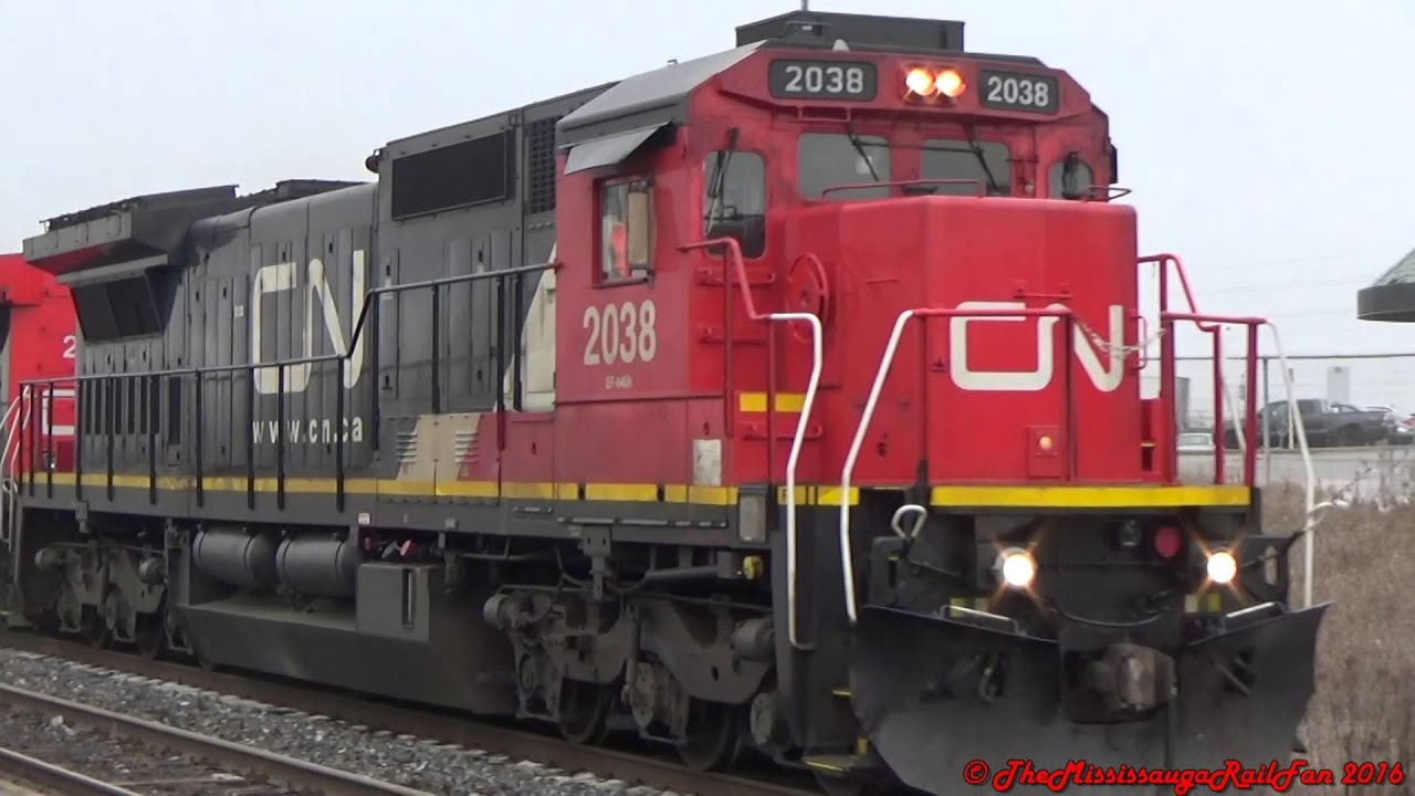 RailFanning @ Bramalea GO On the CN Halton Subdivision January 15, 2016