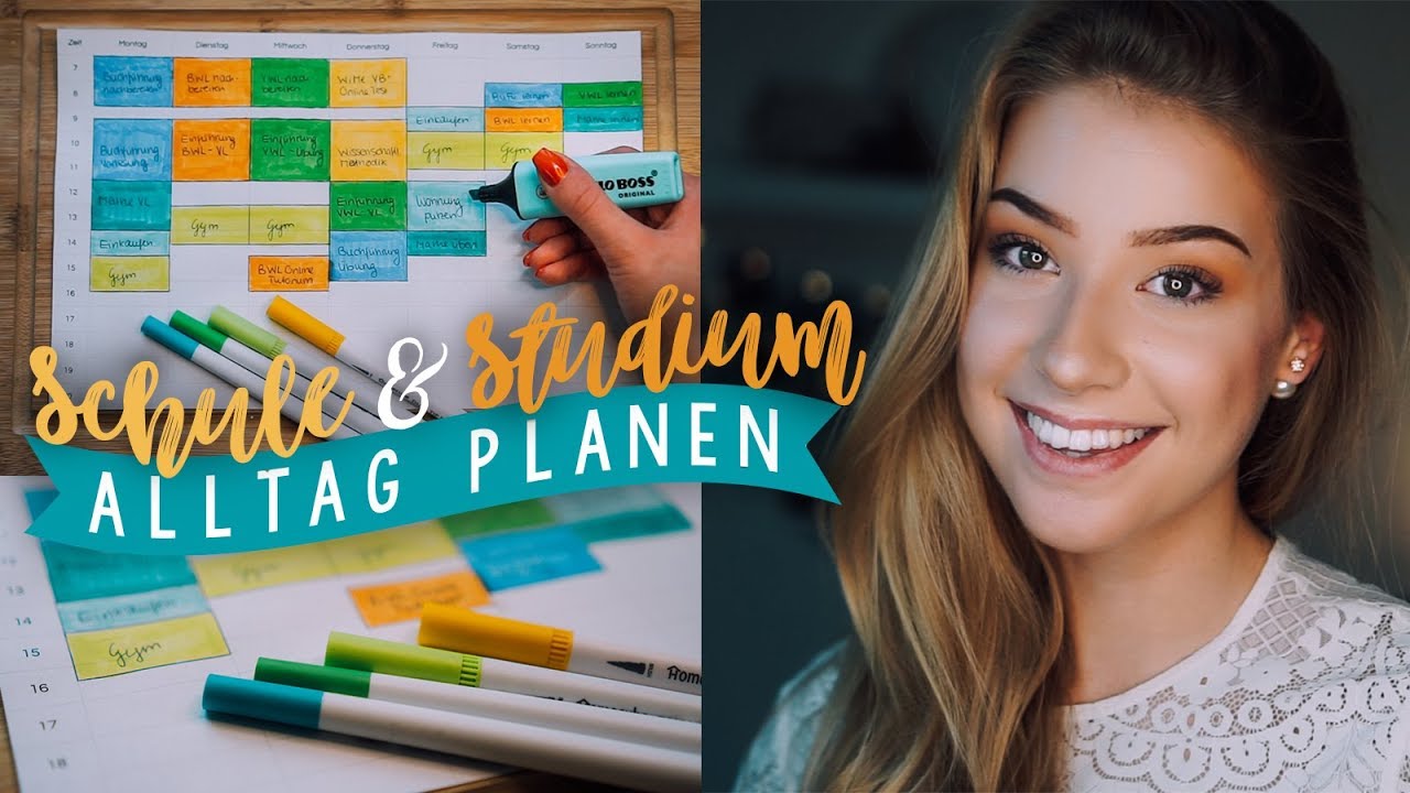 ALLTAG IM STUDIUM & IN DER SCHULE ORGANISIEREN // JustSayEleanor (Planung, Lernplan, Abitur)