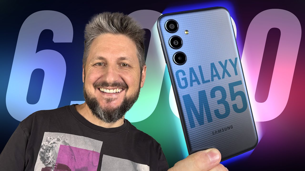 Samsung Galaxy M35 por R$ 1.243 está excelente! 256GB + 6.000mAh (análise)