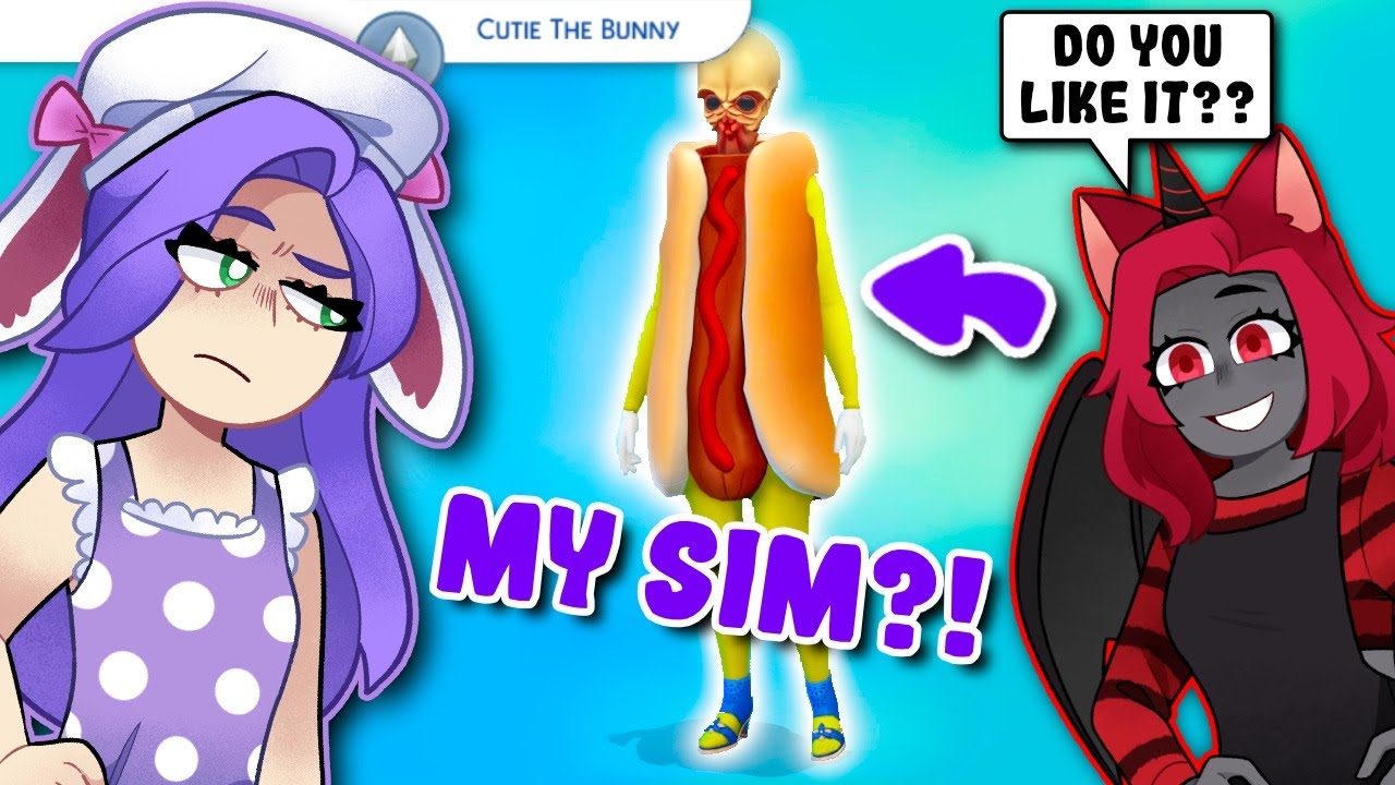 MOODY Made Me In The SIMS GONE WRONG! (Sims 4)