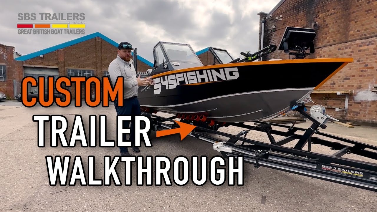 Custom Boat Trailer - Adam Jones (aka London Perchfinder) Walks You Through His Bespoke SBS Trailer
