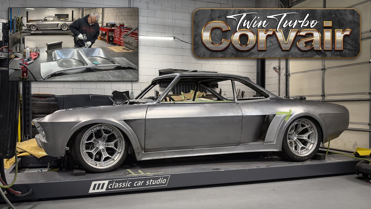 Shaping the Air: Hand-Built Rear Fan Shroud | ’69 Twin Turbo Corvair (Ep.23)
