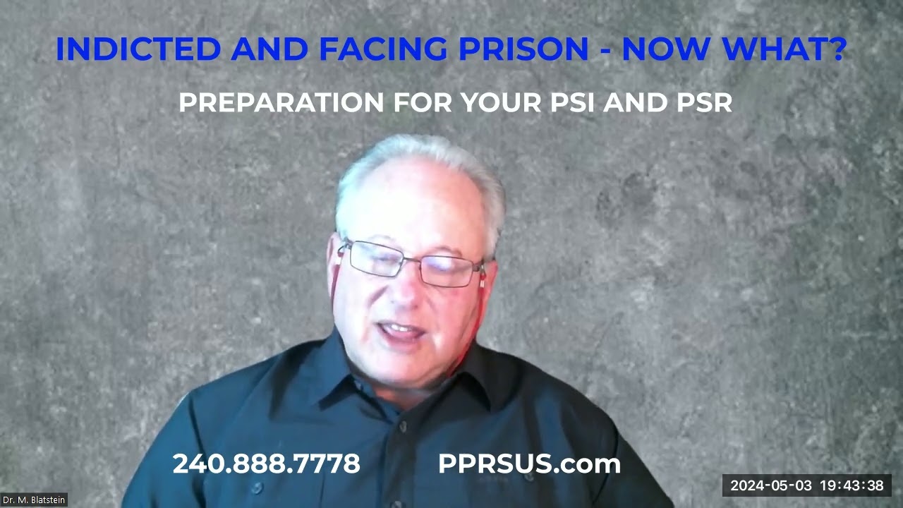 PRESENTENCE INTERVIEW PREPARATION AND THE PSR: PT I