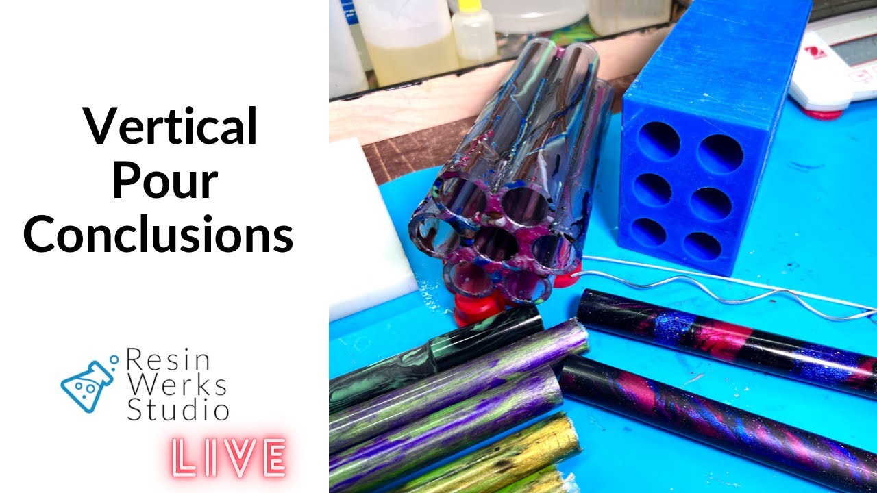 🔴Replay: Resin Casting: Vertical Pen Blank Pour Conclusions | Episode 207