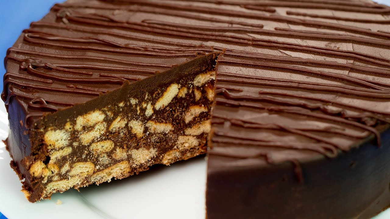 Gâteau au chocolat rapide sans cuisson ! | Savoureux.TV