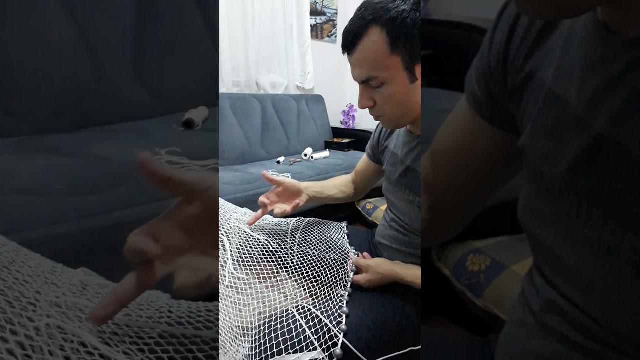 Serpme (saçma) cep yapımı ve çarmık ipi bağlama.