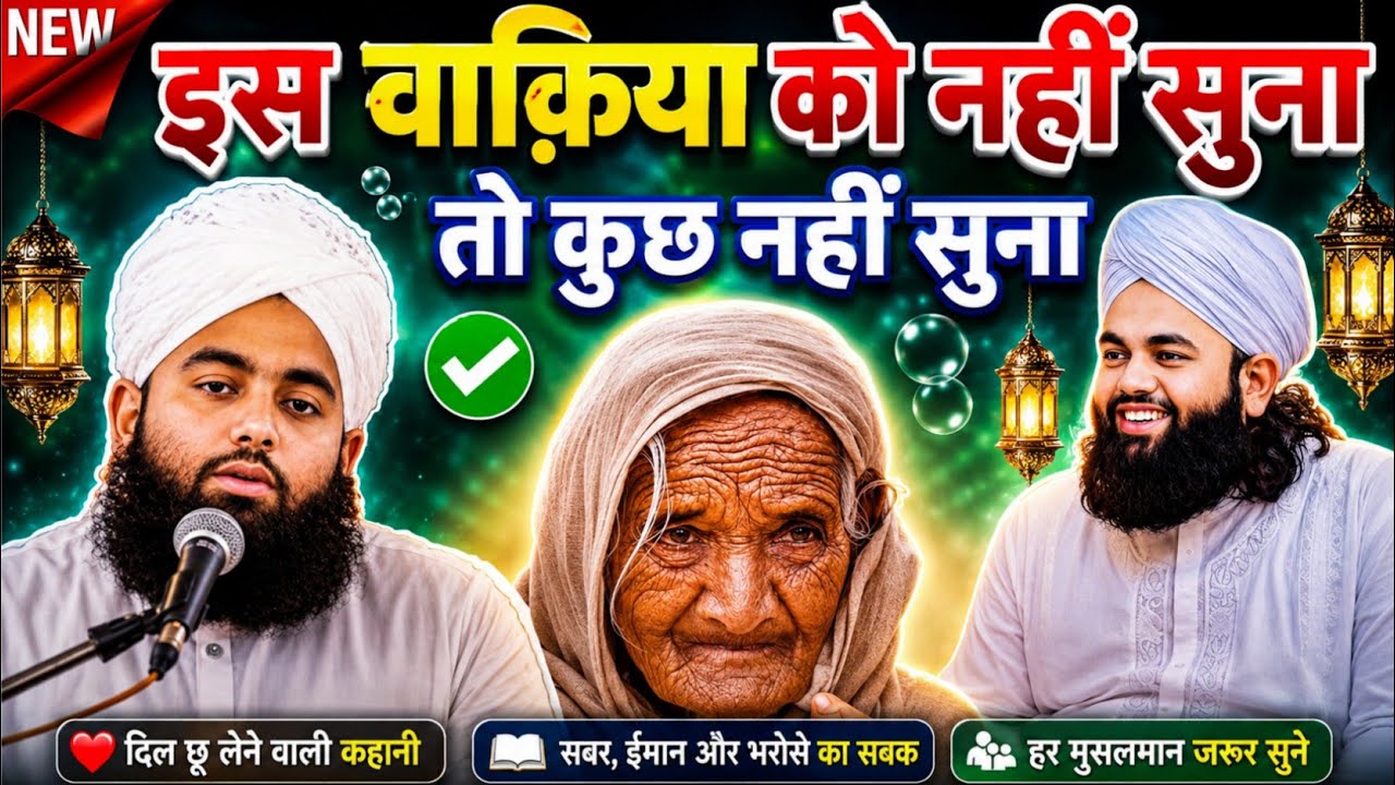 😭इस वाकिया को सुनकर  ईमान ताजा न हो तो कहना Sayyed Aminul Qadri@sunnitts2.O 
