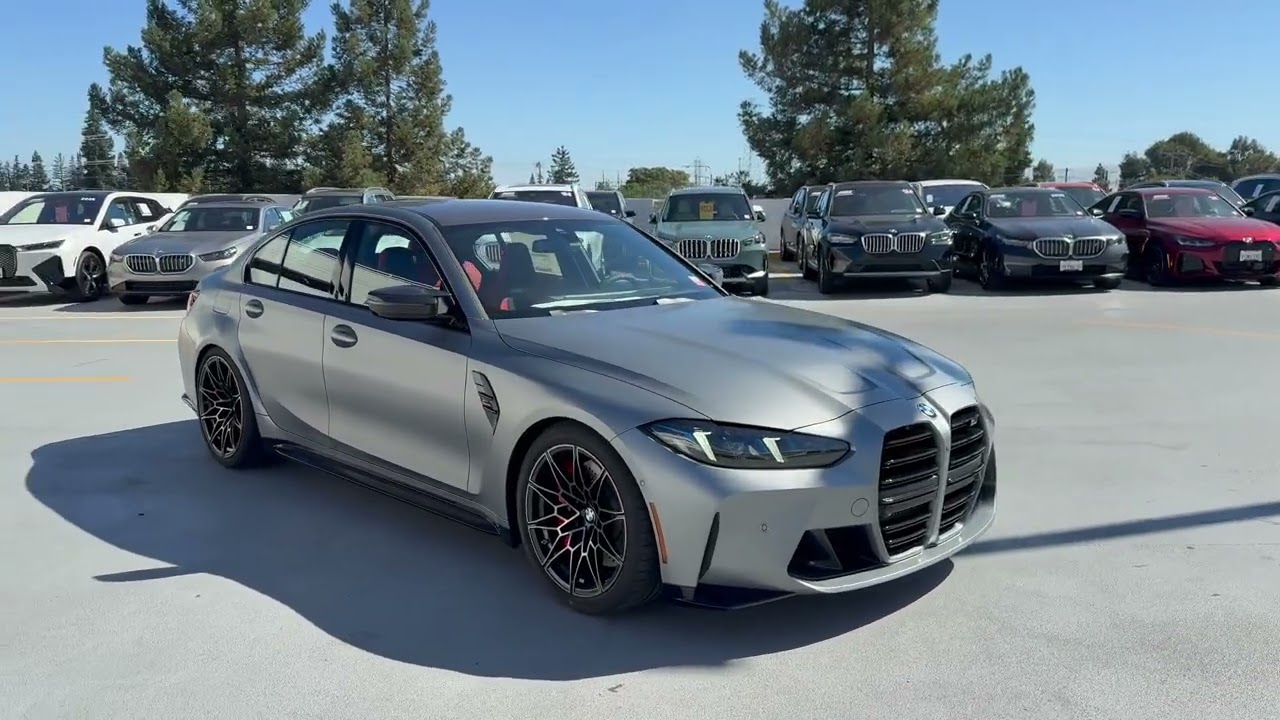 Introducing the 2025 M3 Competition xDrive in Frozen Pure Grey | 4K