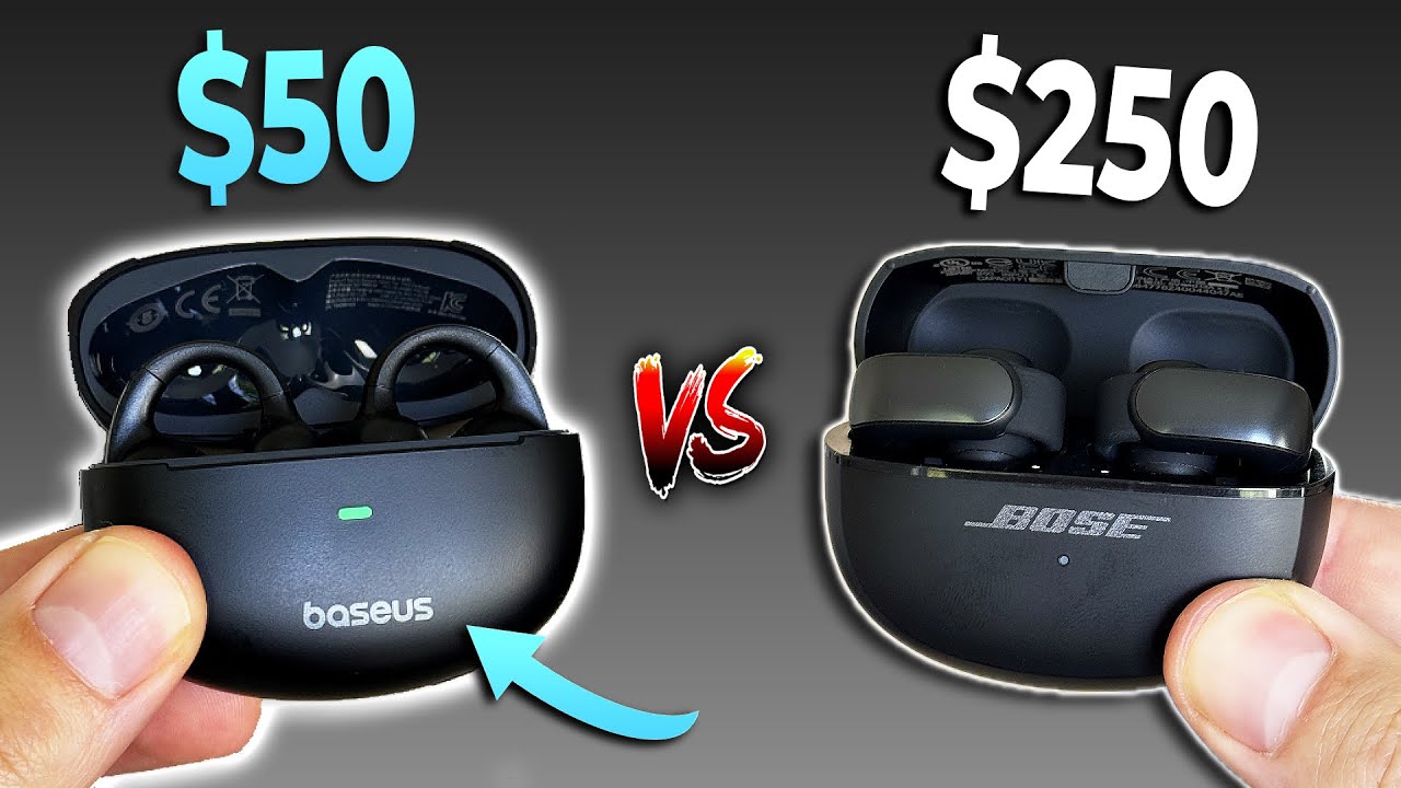 Budget is Better? Baseus Bowie MC1 vs Bose Ultra Open Earbuds