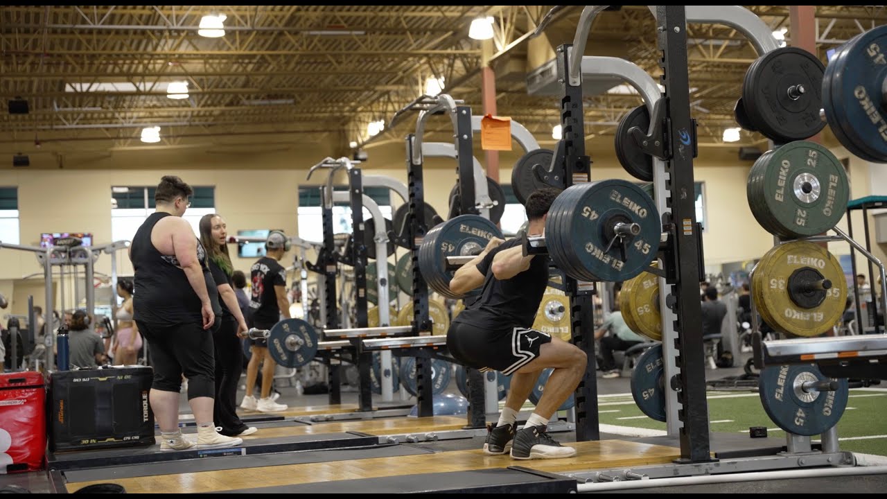 Highest Jumper In The World Squats 500 at 180: Day 23