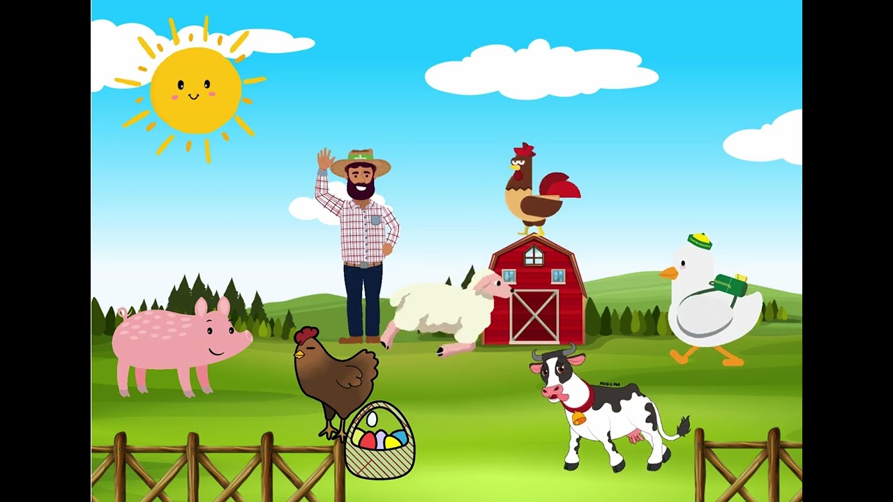 Los Animales De La Granja 🐷🐮🐄🐑🐔🐓🦤