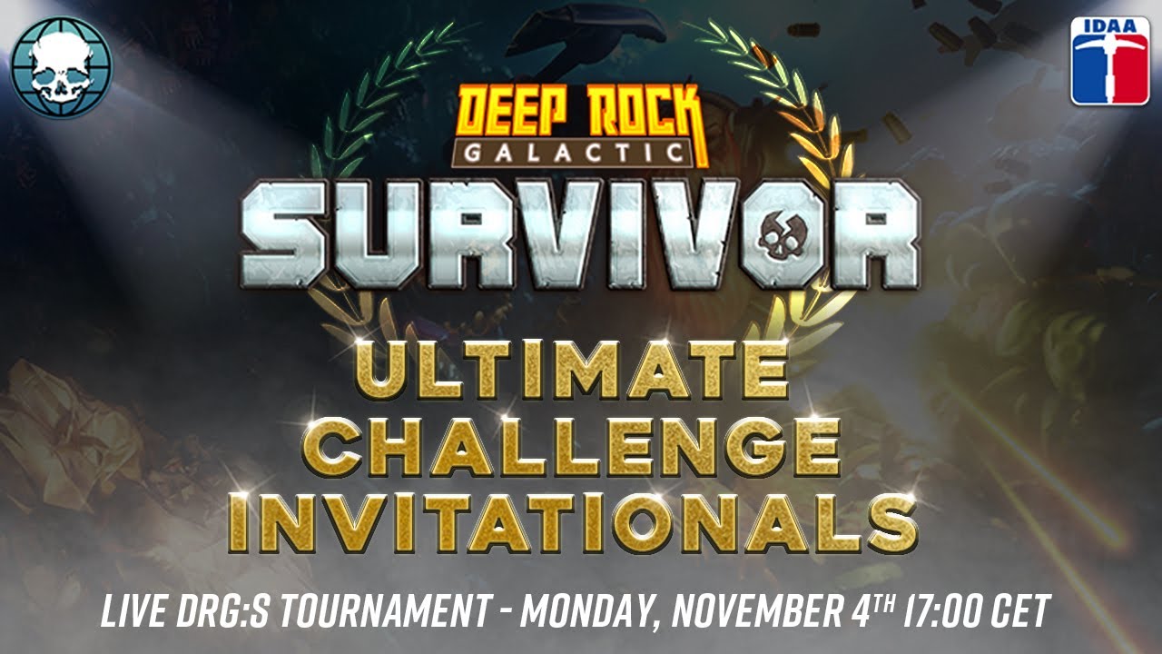 Deep Rock Galactic: Survivor - Ultimate Challenge Invitationals 2024 (November 4th 17:00 CET)