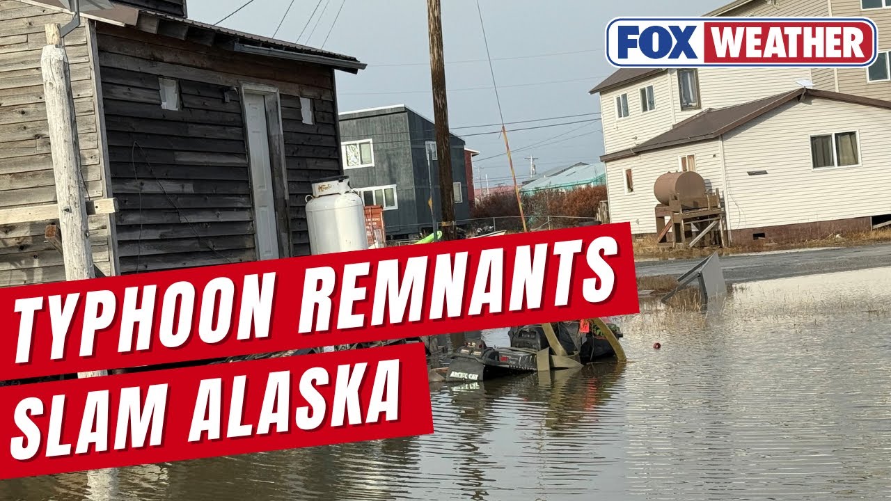 Western Alaska Devastated By Floods Caused By Typhoon Halong's Remnants