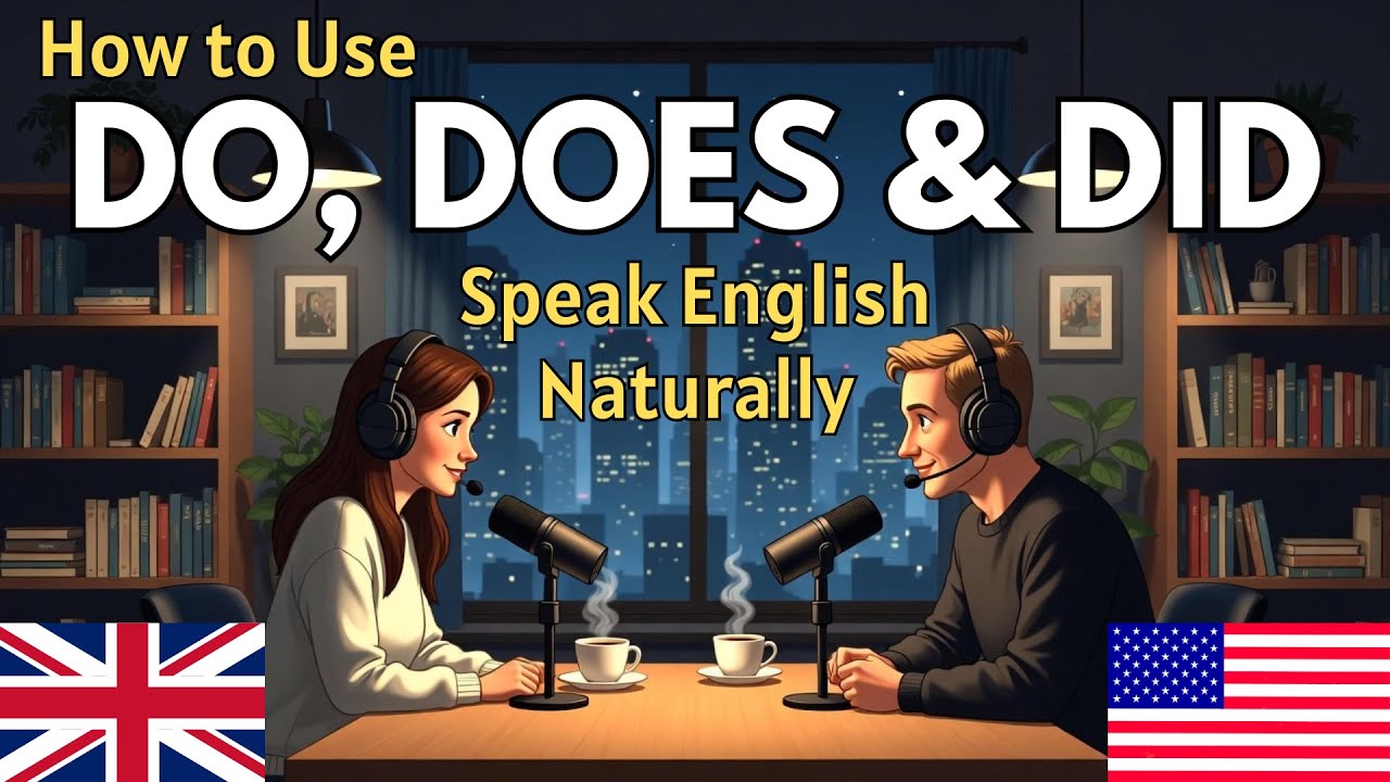 How to Use DO, DOES & DID Correctly | Spoken English Lesson